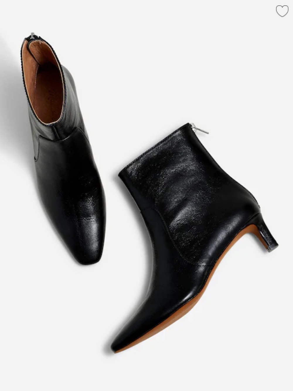 NWOB Madewell The Dimes Kitten-Heel Boot